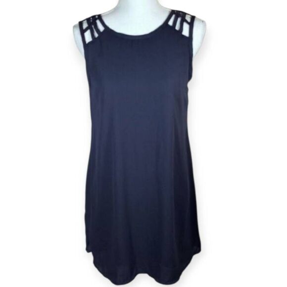 SPEECHLESS NAVY DRESS SZ.M EUC. - Picture 1 of 8